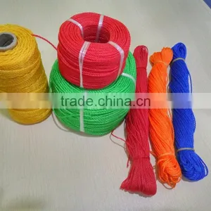 Polyster/pp/nylon Supplier Cheapest Recycled Polyester Plastic Rope Twine for Fishing Net thumbnail-4