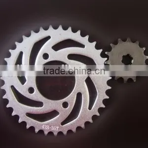 China Wholesale Motorcycle Parts Bajaj Discover Chain Sprocket thumbnail-3
