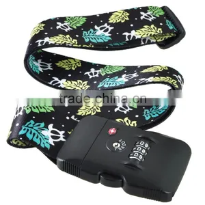 2017 HOT SALE Luggage Bag Belt Suitcase Secure Strap Boot Belt With TSA Lock for Gift for Air thumbnail-6