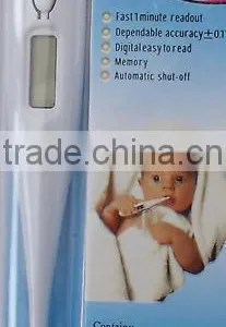 Digital LCD Thermometer For Baby Kids Family Temperature Measure With Beeper thumbnail-1