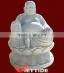 Happy Buddha Statue Marble thumbnail-1