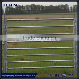 Oval Tube Rail Welded and Hot-dipped Gal Cattle Panel/ Cattle Gate ( Standard Australia Fence) thumbnail-1