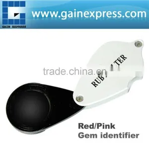 Ruby Filter Gem Emerald Identification Gemstone Tester. Red & Pink GEM Identifier thumbnail-1
