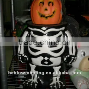OEM Blow Molding Plastic Ghost Pumpkin Toys For Halloween Design thumbnail-4