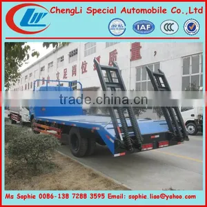 DongFeng 4x2 Flatbed Truck for Loading Excavator,small Flatbed Truck,mini Flatbed Truck thumbnail-1
