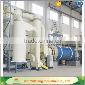 Single Drum Rotary Dryer For Bits of Wood thumbnail-1