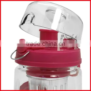 1000ml Fruit Infusing Infuser Water Bottle BPA Free Plastic Sports Detox Health thumbnail-6