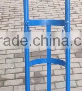 Oxygen Cylinder Trolley HT1006 for Single Gas Bottle thumbnail-1