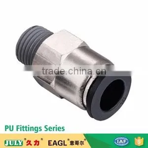 China JULY Manufactory Supplier Zinc Alloy Check Valve Pneumatic Connection Pipe Fittings thumbnail-1