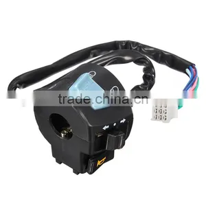 1pair Universal 7/8'' Motorcycle Handlebar Horn Turn Signal Light Control Switch Fog Light ON-OFF Button Switch thumbnail-4