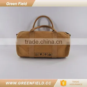 Vegan Handbag Travel Luggage Bag Washable Brown Paper 2017 thumbnail-1