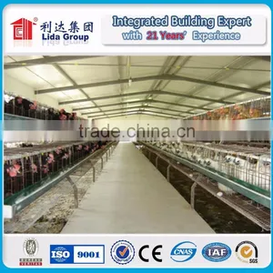 Industrial Steel Structure Design Poultry Farm Shed Chicken House for Layers thumbnail-2