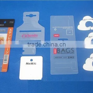 2015 Good Quality Best Sale Wholesale Paper Tag/ Printed PVC Tag/Hang Tag for Garment/Case/Bag/shoe thumbnail-3