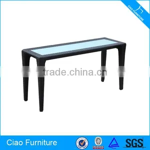 Long Size Outdoor Rattan Table thumbnail-1