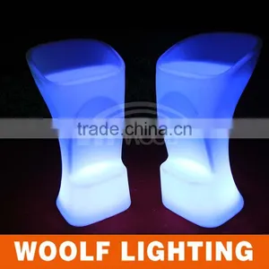 Remote Color Changing Stylish Rechargeable LED Flashing Bar Stool thumbnail-3
