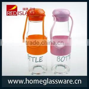 Glass Manufactory Supply Outdoor Protable Water Drink Bottle Tea Infuser Maker Cup for Travel New thumbnail-2