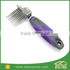 Long Blades With Safety Edges Pet Dematting Comb thumbnail-1