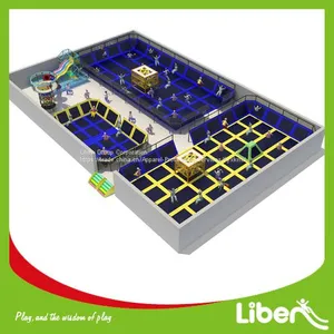 CE Approved Kids Best Indoor Trampoline Park for Sale thumbnail-2