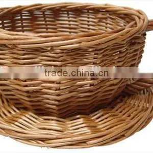 Wholesale Wicker Cup and Saucer, Wicker Picnic Basket, Wicker Hamper thumbnail-1