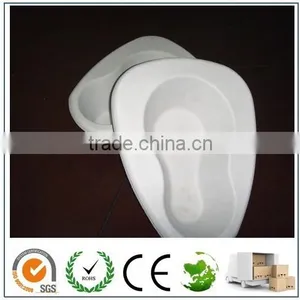 Environmentally Friendly Pulp Bedpan Liner/ Disposable Paper Bedpan Liner thumbnail-1