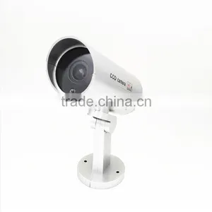 Cheap CCD Security Camera, Fake Waterproof Indoor Outdoor Security Camera With Flashing LED Light thumbnail-3