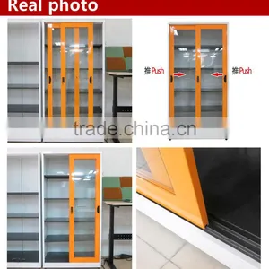 New Style High Grade Steel KD Structure Office Metal File Cabinet Lockable Design thumbnail-1