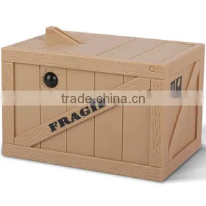 Supply Creative Mischief Saving Box / Piggy Bank / Money Box -- Khaki thumbnail-1