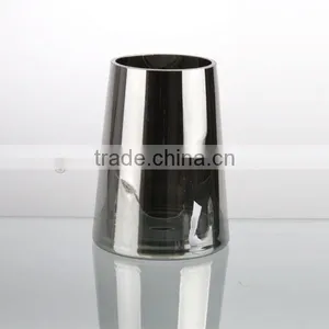 Hand Made Top Grade Home Decor Color Electroplate Glass Vase Style thumbnail-3