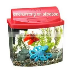 Multicolor Plastic Mini Fish Tank thumbnail-2