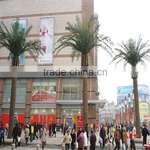 SJ2017200001 Hot Sale Outdoor Decorative Fake Washington Artificial Plastic Palm Tree uv Anti thumbnail-1