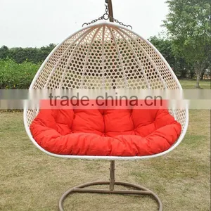Indoor Rattan Swing Chair Two Seat Swing Chair thumbnail-1