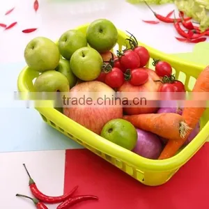 Useful Deep Tray Plastic Fruit Vegetables Storage Basket thumbnail-3