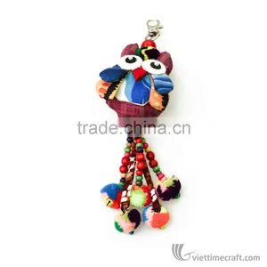 Cotton Bag Keychain, Handicraft Made in Vietnam, 100% Handmade thumbnail-1