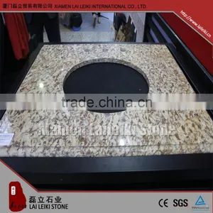 Polished Bella Gold Granite Kitchen Countertop thumbnail-1
