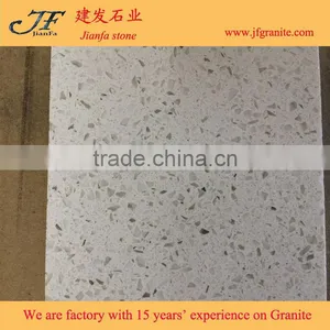 Wholesale High Quality Artificial Stone Sparkling White Quartz thumbnail-1