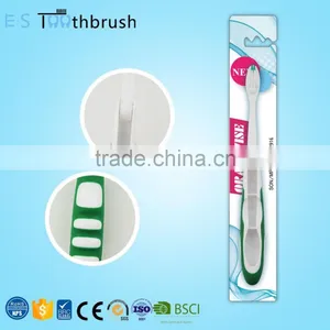 FDA Travel Folding Toothbrush Pantone Color WUXI Nylon Bristle thumbnail-1