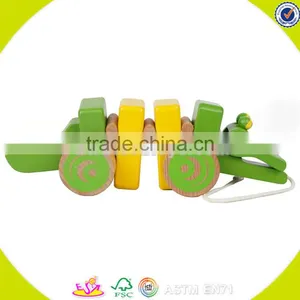 Wholesale Lovely Wooden Pull Toy Inexpensive and Genuine Wooden Pull Toy W05B036 thumbnail-4