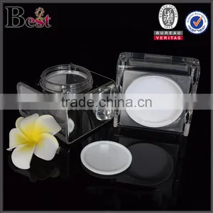 50g Square Double Wall Plastic Empty Cream Jars High Grade Cream Jar thumbnail-4