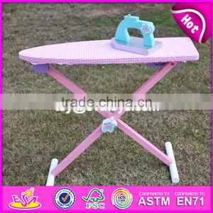 2017 New Products Children Pretend Play Wooden Toy Ironing Board W10D151 thumbnail-2