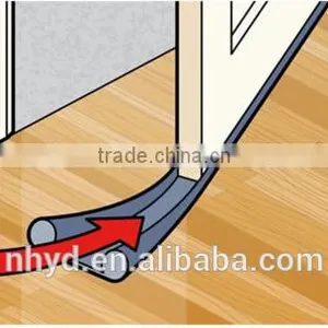 95cm Under Door Draft Excluder Twin Draft Guard Extreme thumbnail-1