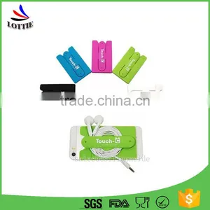 LOTTIE Supply Universal Silicone Rubber Credit Card Holder Simple Silicone Card Holder thumbnail-5
