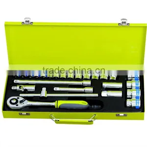CF598703: 25pcs 1/2" Drive Socket and Ratchet Handle Set thumbnail-1