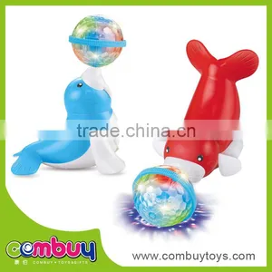 Funny Battery Operated Cartoon Toy Plastic Sea Animals Models thumbnail-1