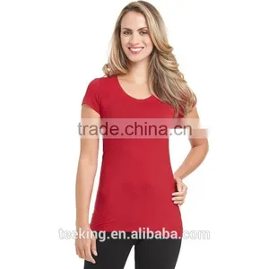 2017 New Design Plain Sport Training t Shirts Women thumbnail-2
