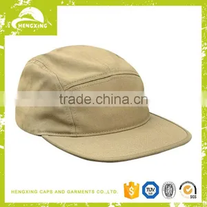 2013 New Design Suede Casual Flat Suede Brim 5 Panel Cap/ 5 Panel Cap Wool Blend Woven Label thumbnail-1