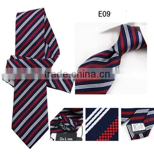 HD11-T57 OEM Natural 100%silk Jacguard Woven Neck Tie for Business thumbnail-1