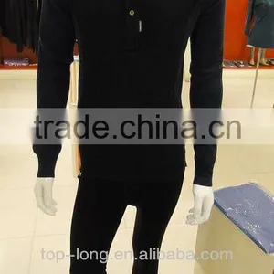 100% Merino Wool Thermal Underwear of Man Body Sculpting Set thumbnail-1