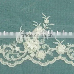 Newest Attractive Velvet Lace Fabric thumbnail-1