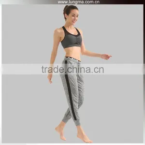 Womens Workout Wearpolyester Crossback Spandex Sports Bra High Support thumbnail-6