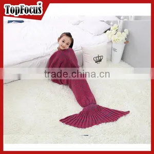 High Quality Kids Sleeping Bag Mermaid Tail Blanket thumbnail-2
